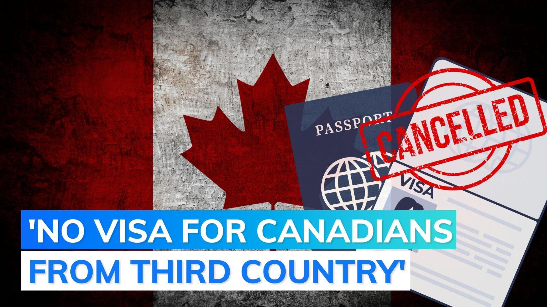 Suspension of visa services for Canadians: Indian govt cites operational issues 