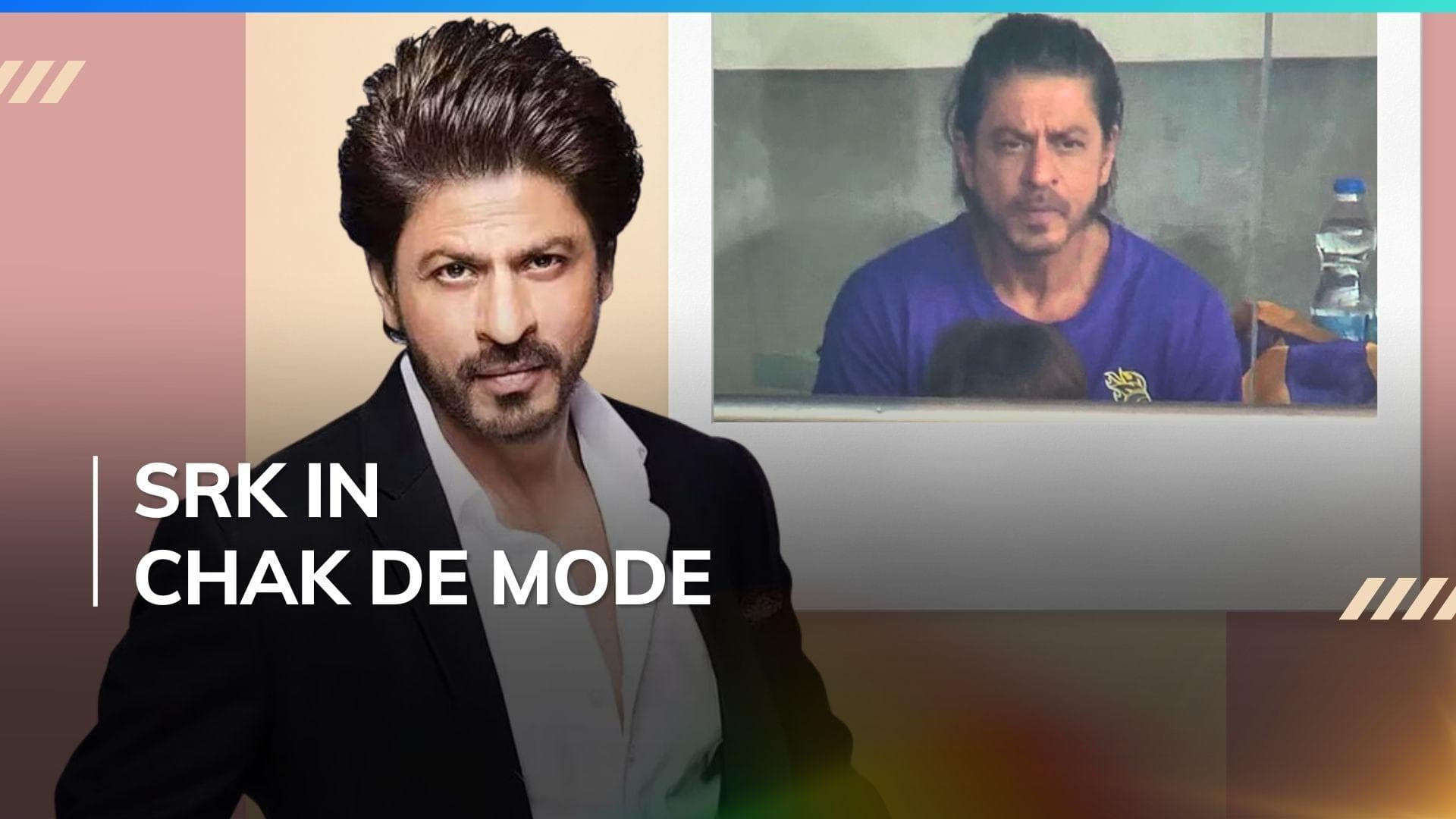 Shah Rukh Khan’s ‘Chak De’ moment during KKR match goes viral; Watch the actor motivate his team 