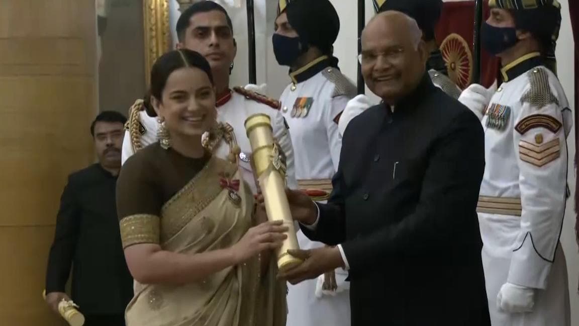 Padma Award : 'পদ্মশ্রী' পুরস্কারে সম্মানিত হলেন কঙ্গনা রানাউত ও আদনান সামি