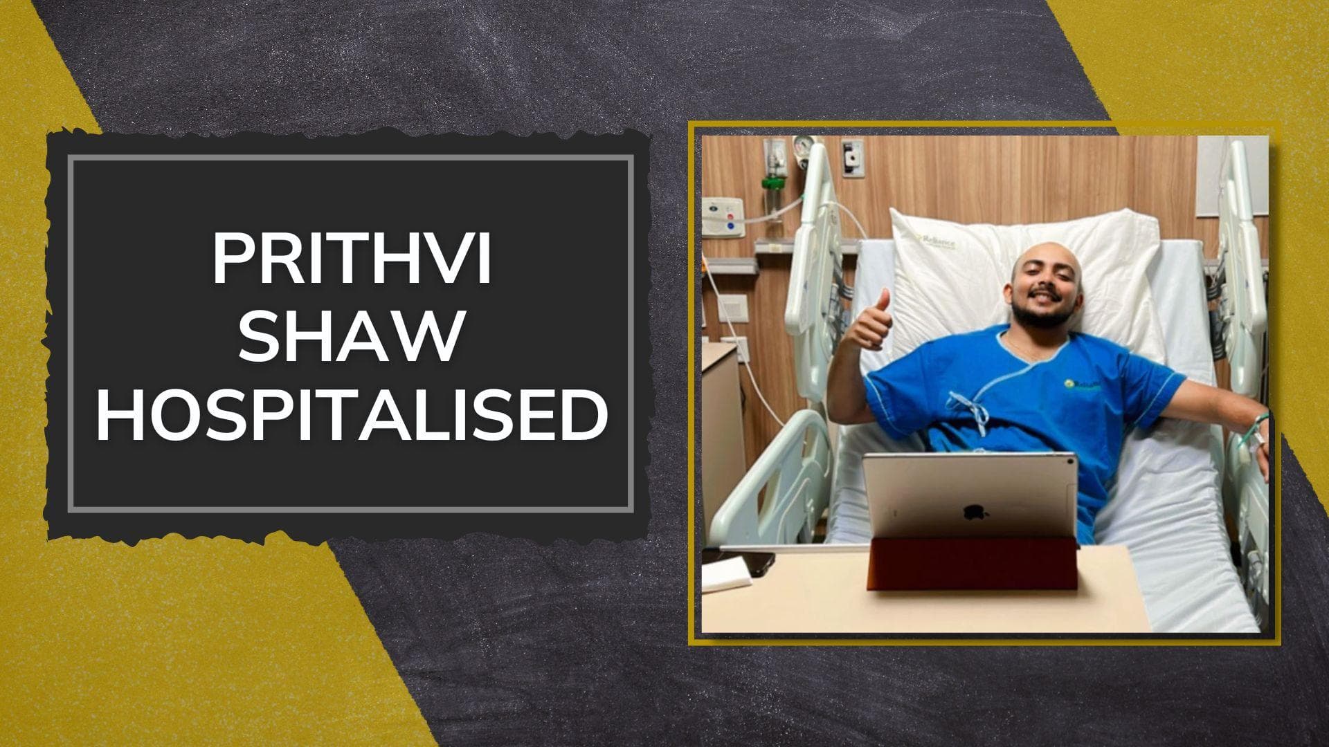 CSK vs DC: Massive blow for Delhi in IPL 2022 as Prithvi Shaw admitted to hospital with high fever