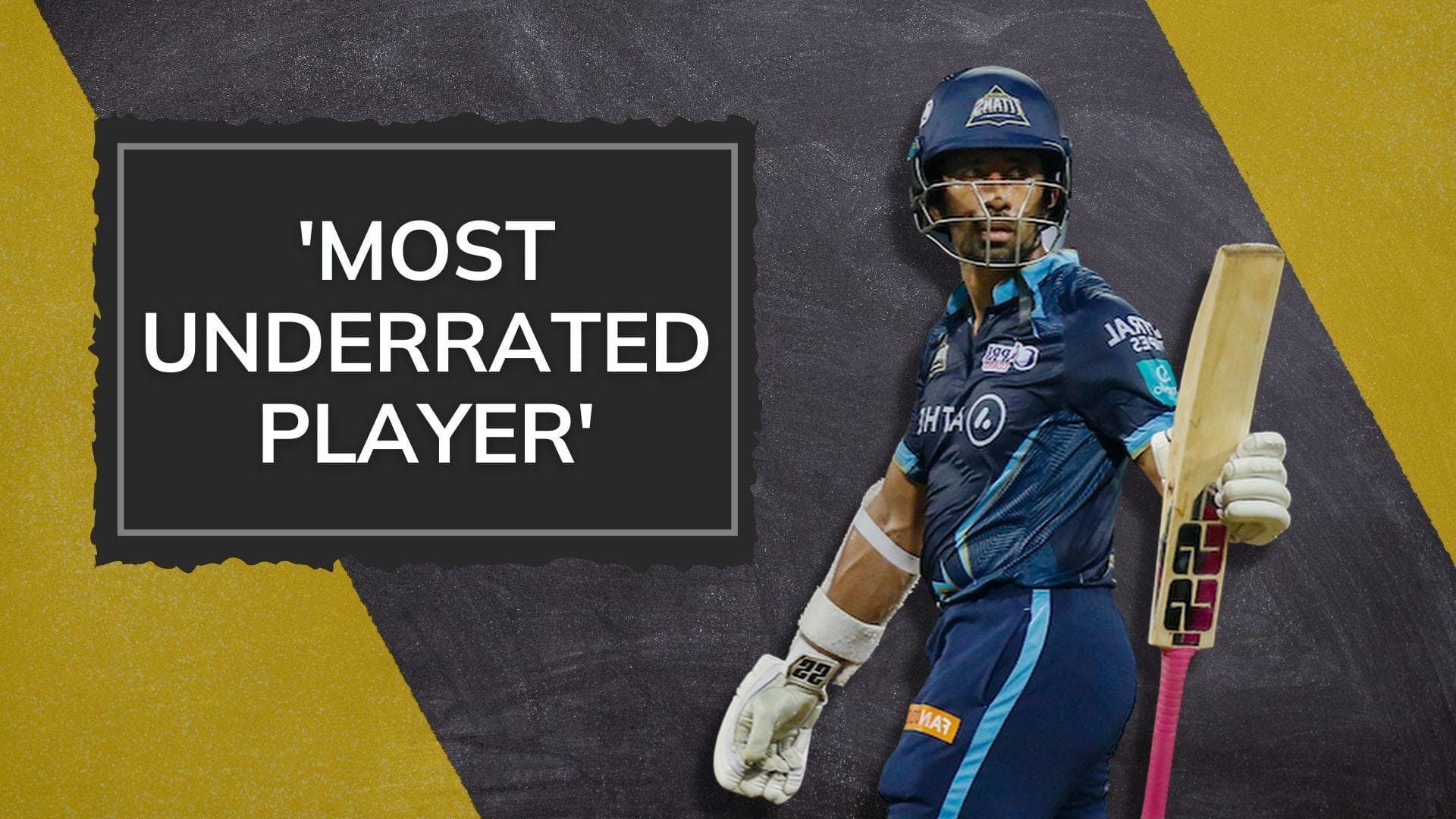 IPL 2022: Wriddhiman Saha is 'under-rated' player of the season, says Sachin Tendulkar