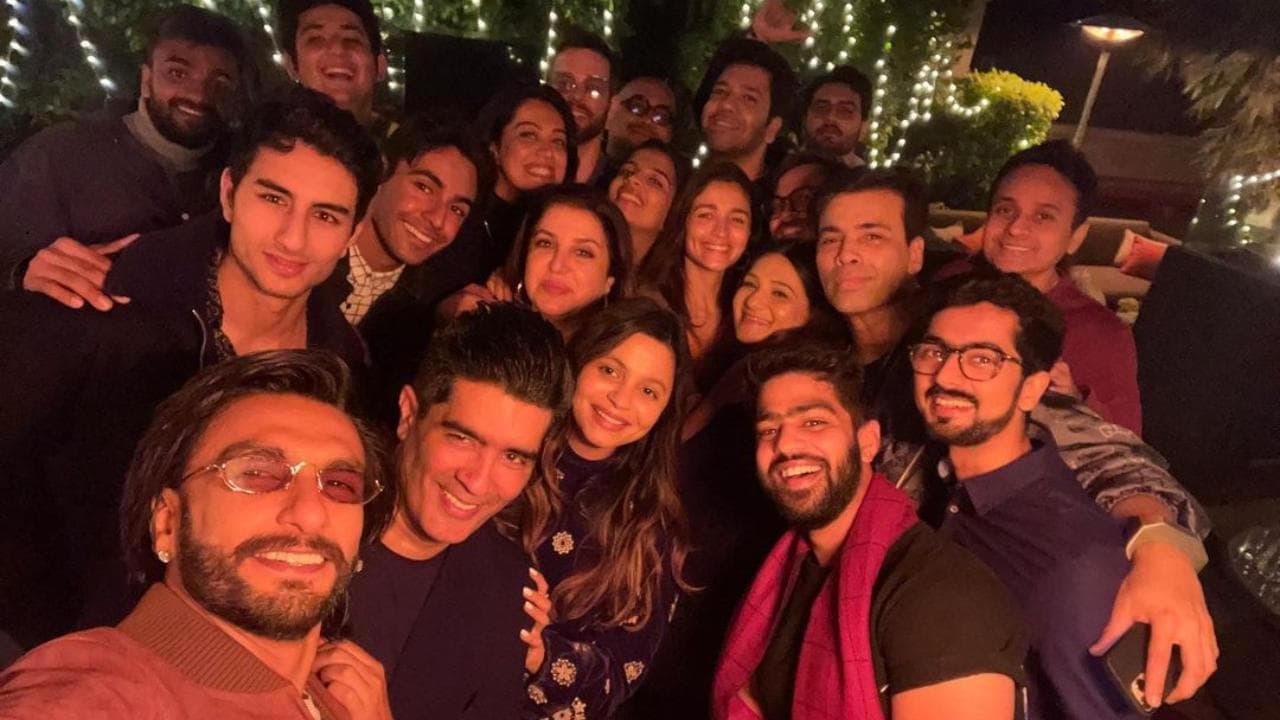 रॉकी और रानी की प्रेम कहानी के सेट पर Alia Bhatt, रणवीर सिंह, Ibrahim Ali Khan ने मनाया शाहीन का Birthday