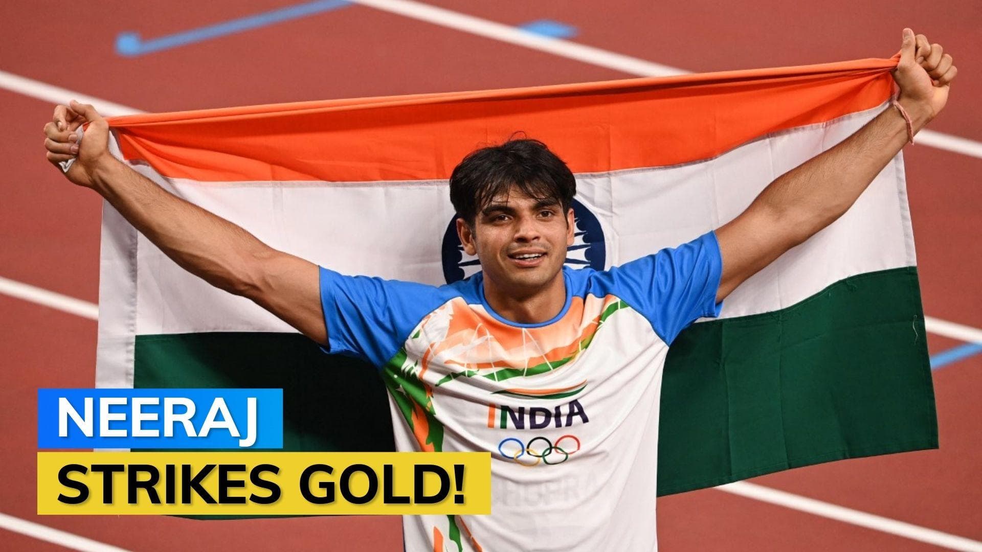 Neeraj Chopra wins Gold at Kuortane Games, escapes injury after nasty slip