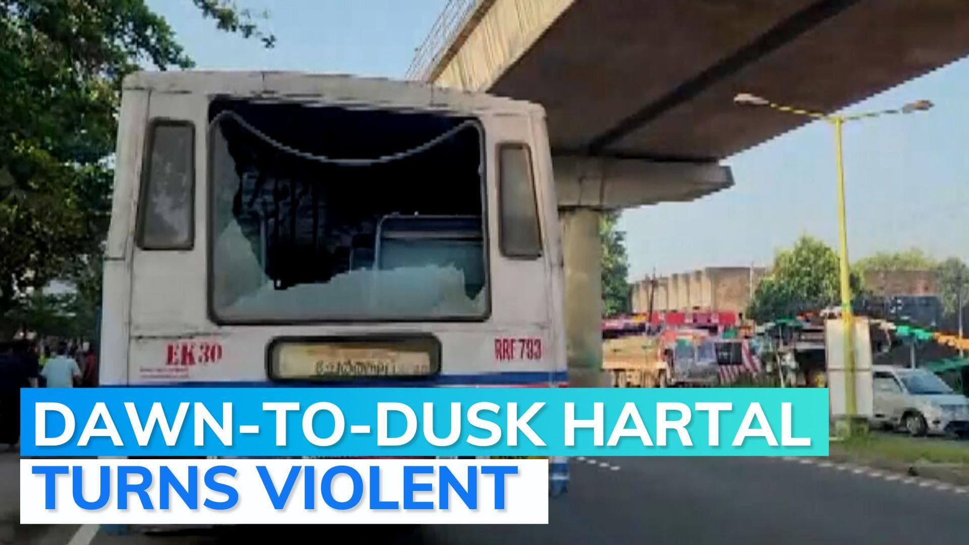 PFI hartal:  stone pelting, sporadic incidents of violence reported in Kerala