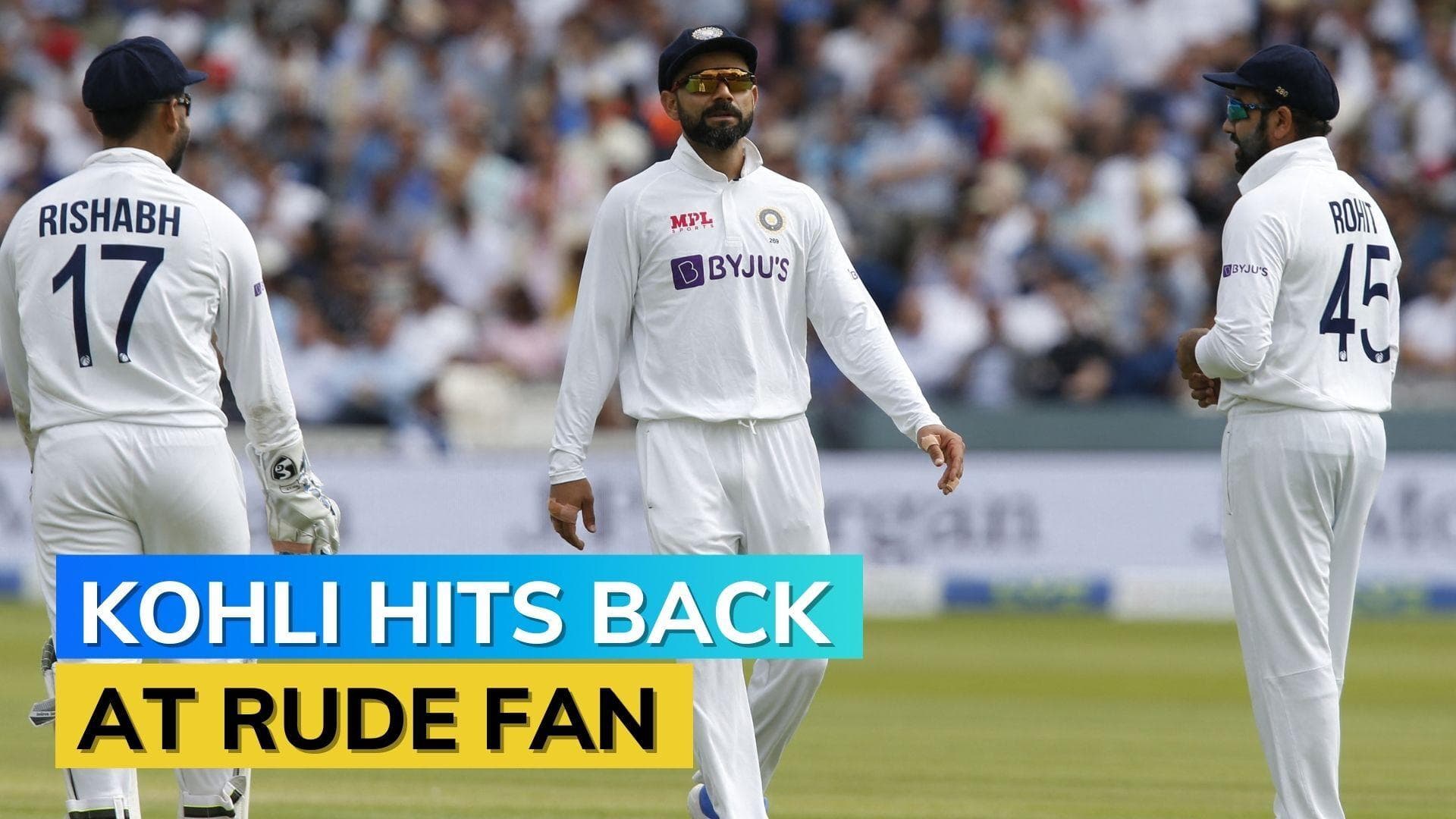 WATCH: Angry Virat Kohli confronts fan troubling bowler Kamlesh Nagarkoti