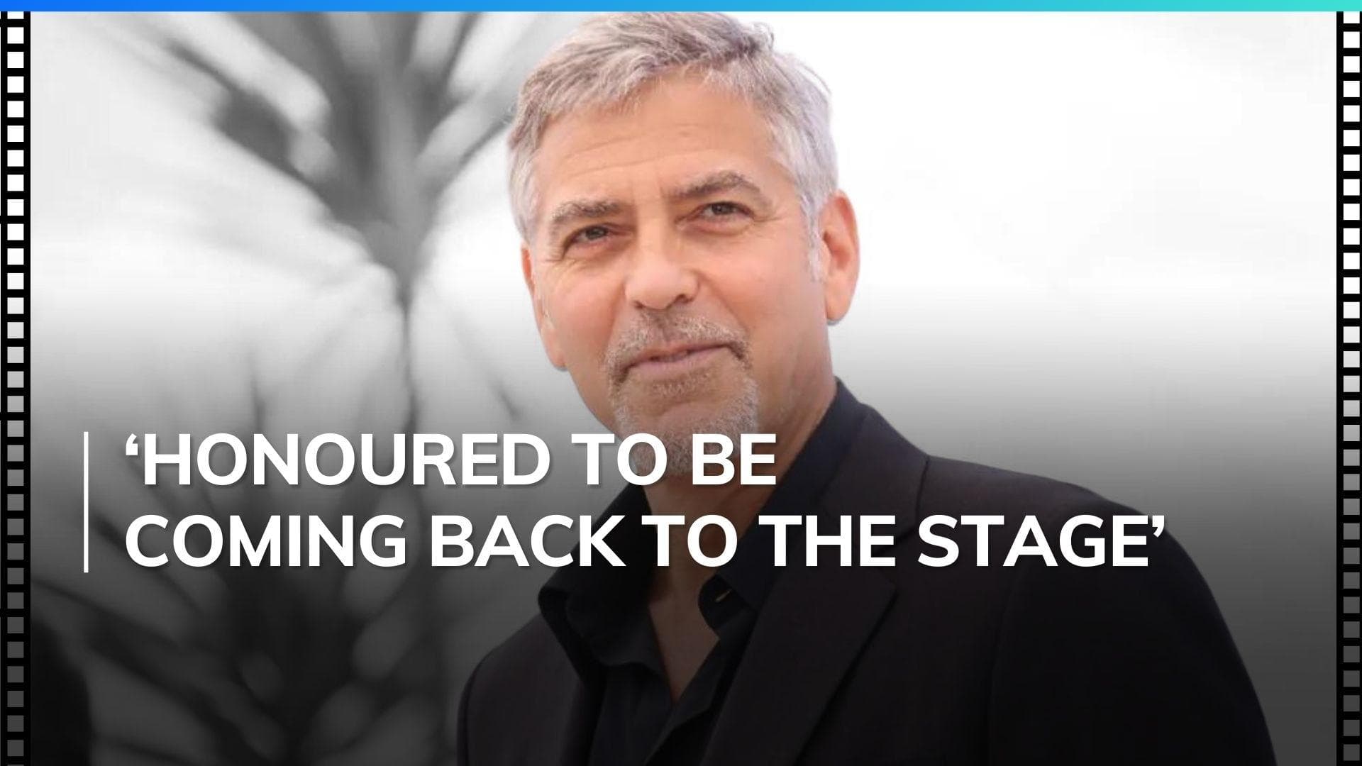 George Clooney to make Broadway debut in stage adaptation of his film 'Good Night, and Good Luck' 