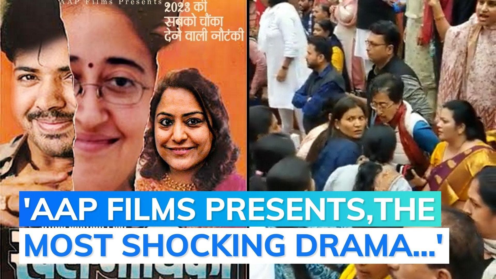 MCD violence: BJP's 'Khalnayika' jibe at AAP's Atishi after councillors throw punches, kicks