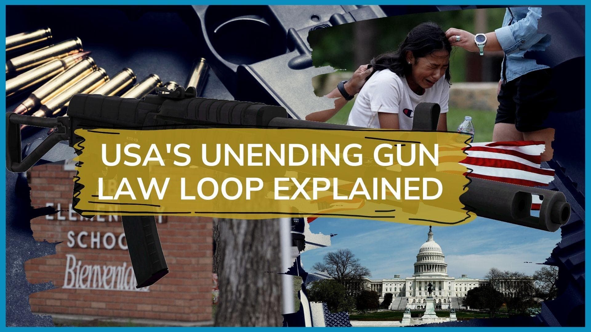 Why USA won't make stricter gun laws despite Texas shooting - gun lobby, Republican, filibuster hurdles