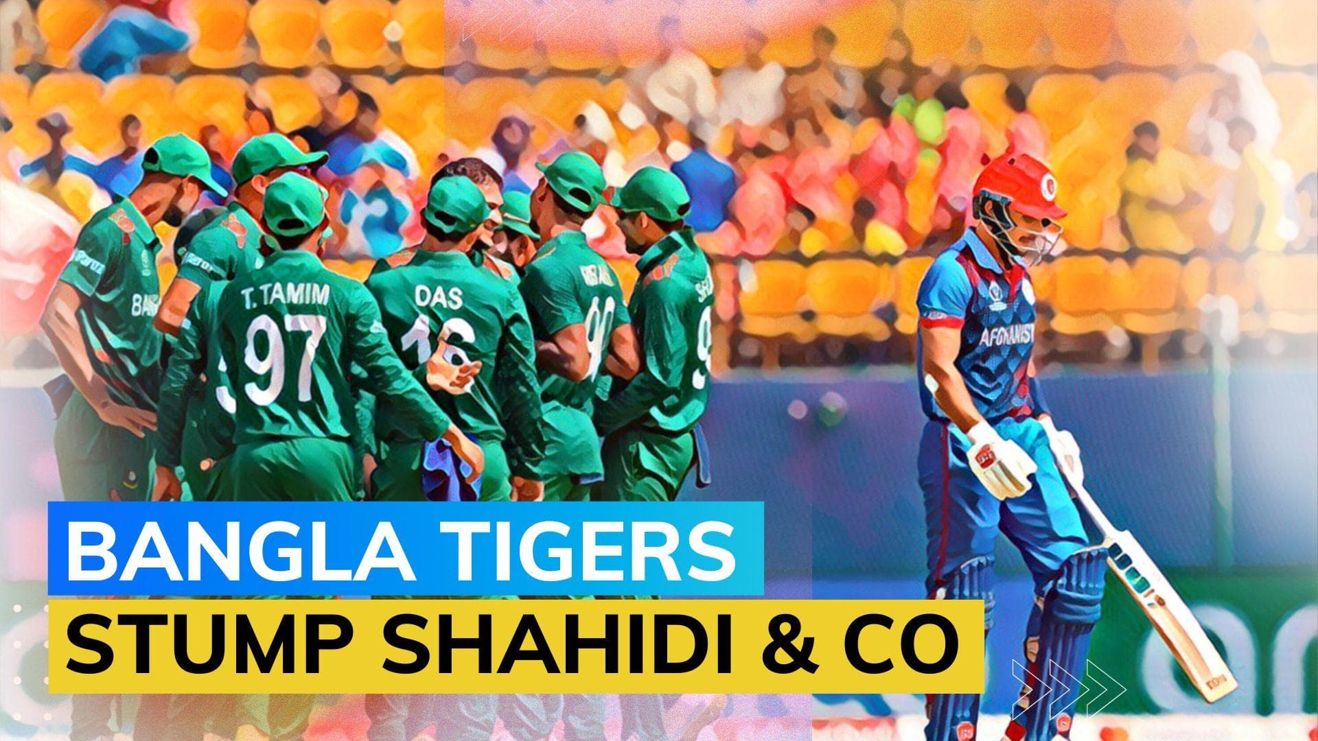 Bangladesh put up all-round performance to defeat Afghanistan in opener | ODI World Cup 2023 