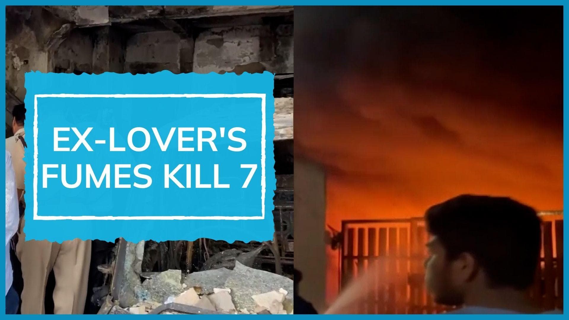 Indore: jilted lover kills 7 people after setting fire to building, say MP cops