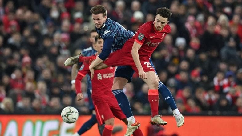 Carabao Cup: Arsenal hold Liverpool for a goal less draw in the 1st leg of semi final