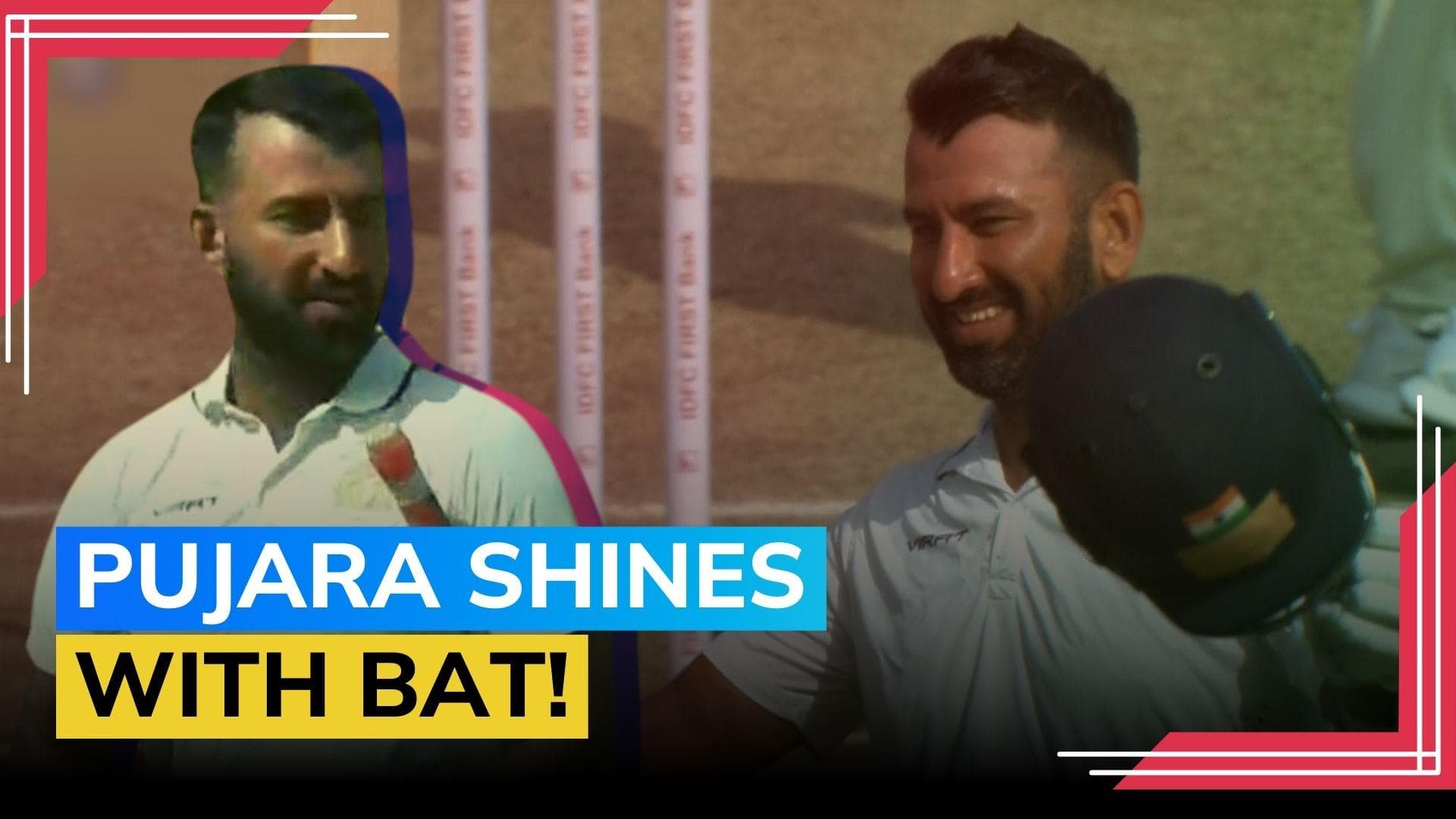 Cheteshwar Pujara scores magnificent double ton against Jharkhand | Ranji Trophy