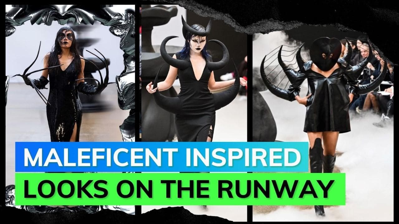 London Fashion Week: Buerlangma's 'Maleficent' inspired couture steals limelight