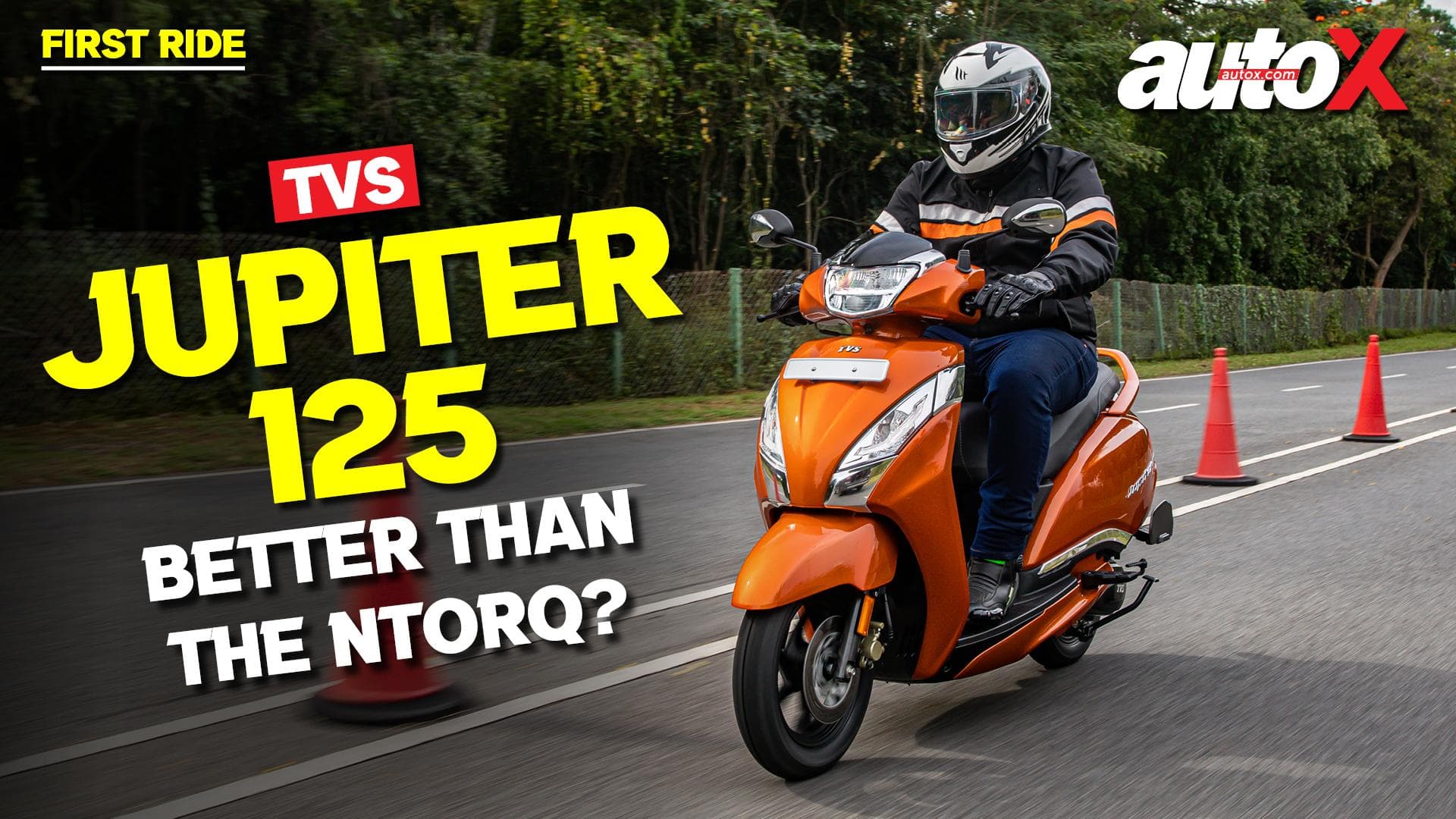 TVS Jupiter 125 Review – Better than the Ntorq? | First Ride | autoX