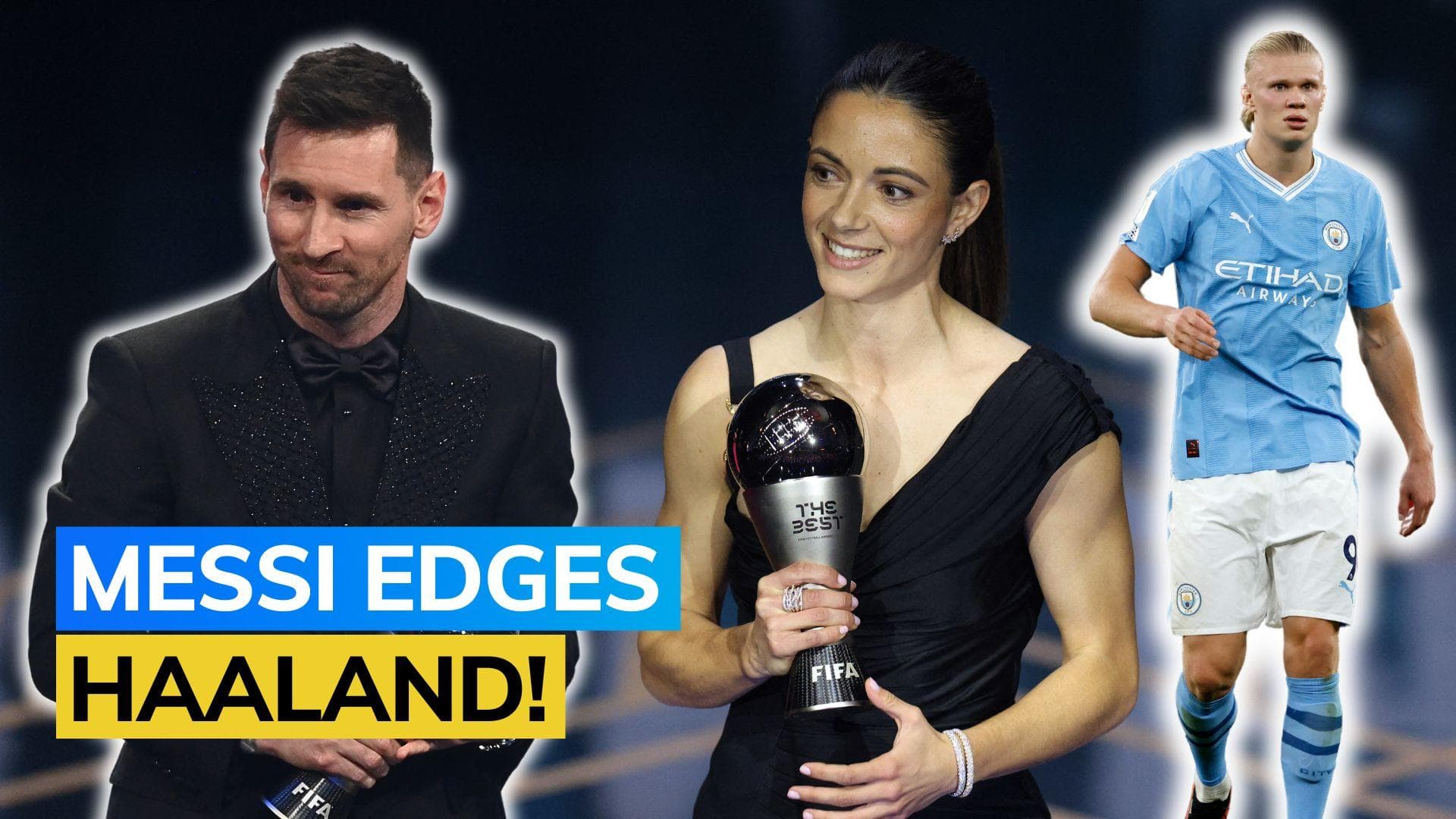 Lionel Messi and Aitana Bonmati claim top prizes at Best FIFA Football Awards