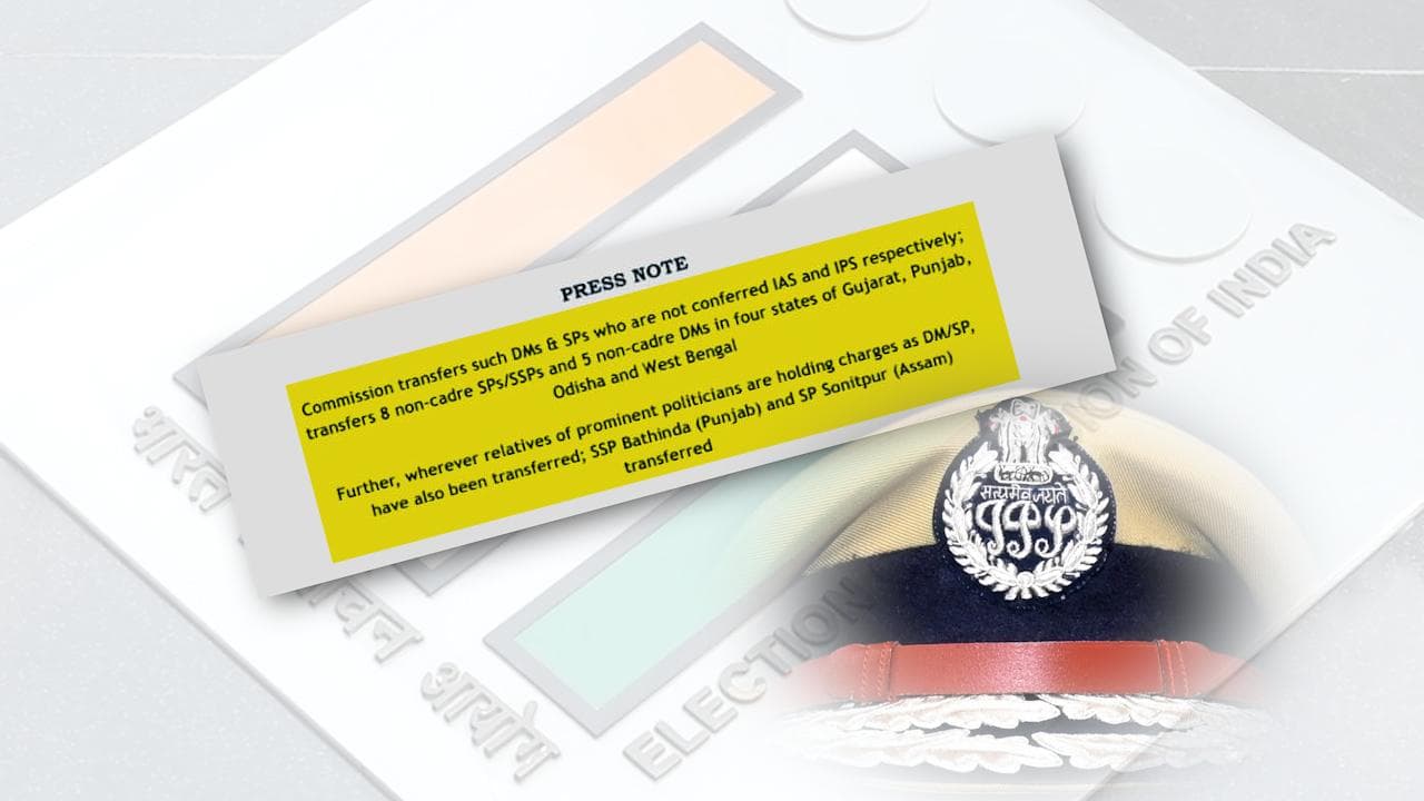 5 SSPs transferred by ECI in Punjab