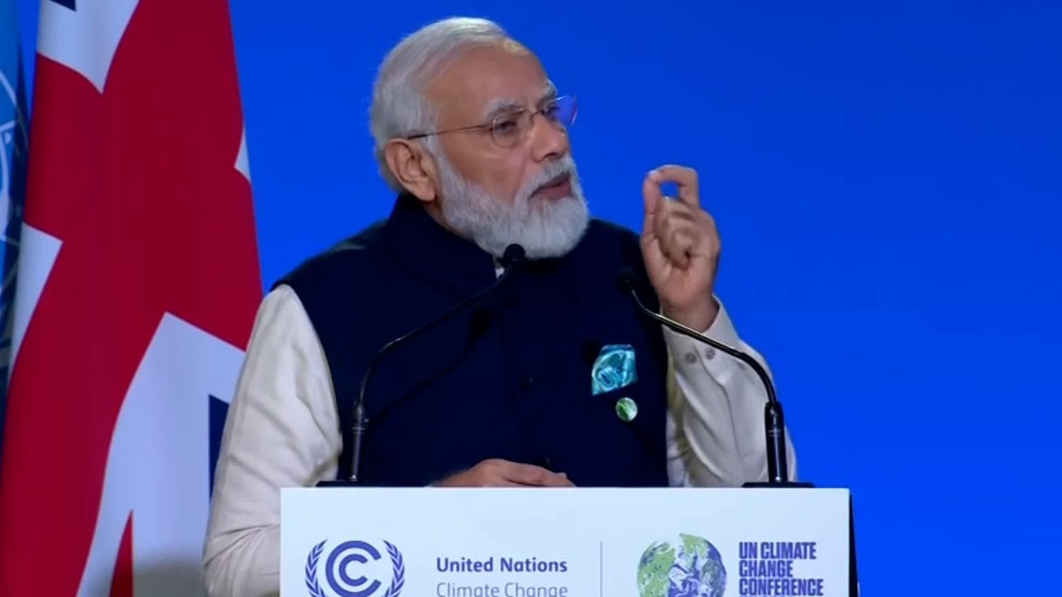 PM Modi at COP26 Summit: 'make adaptation main part of our development policies'