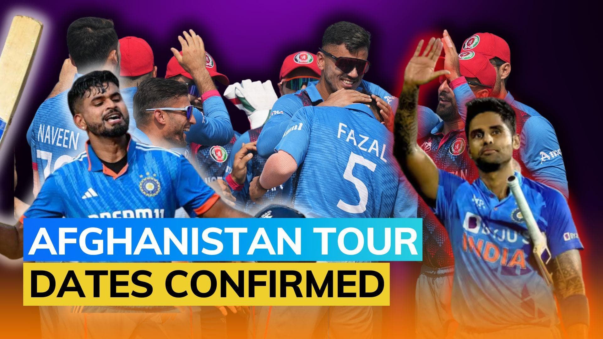 India to host Afghanistan for 3-match T20I series in 2024