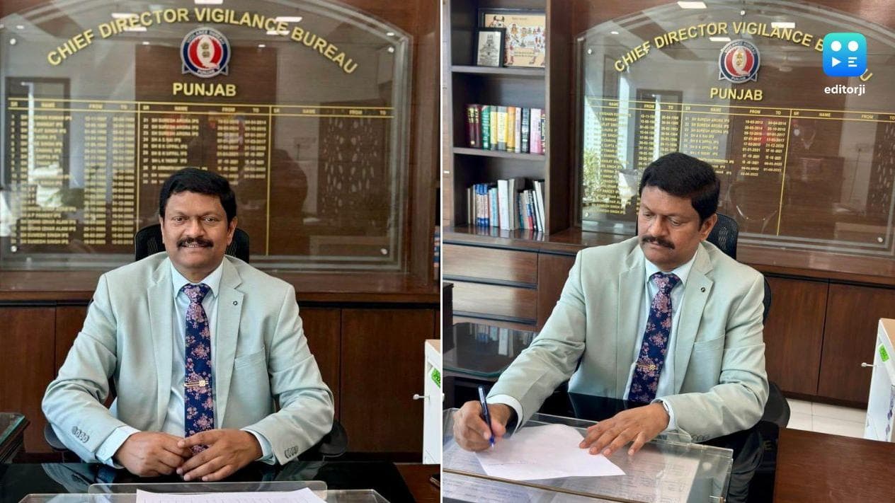 G. Nageswara Rao takes charge as Punjab vigilance chief, vows zero tolerance on corruption