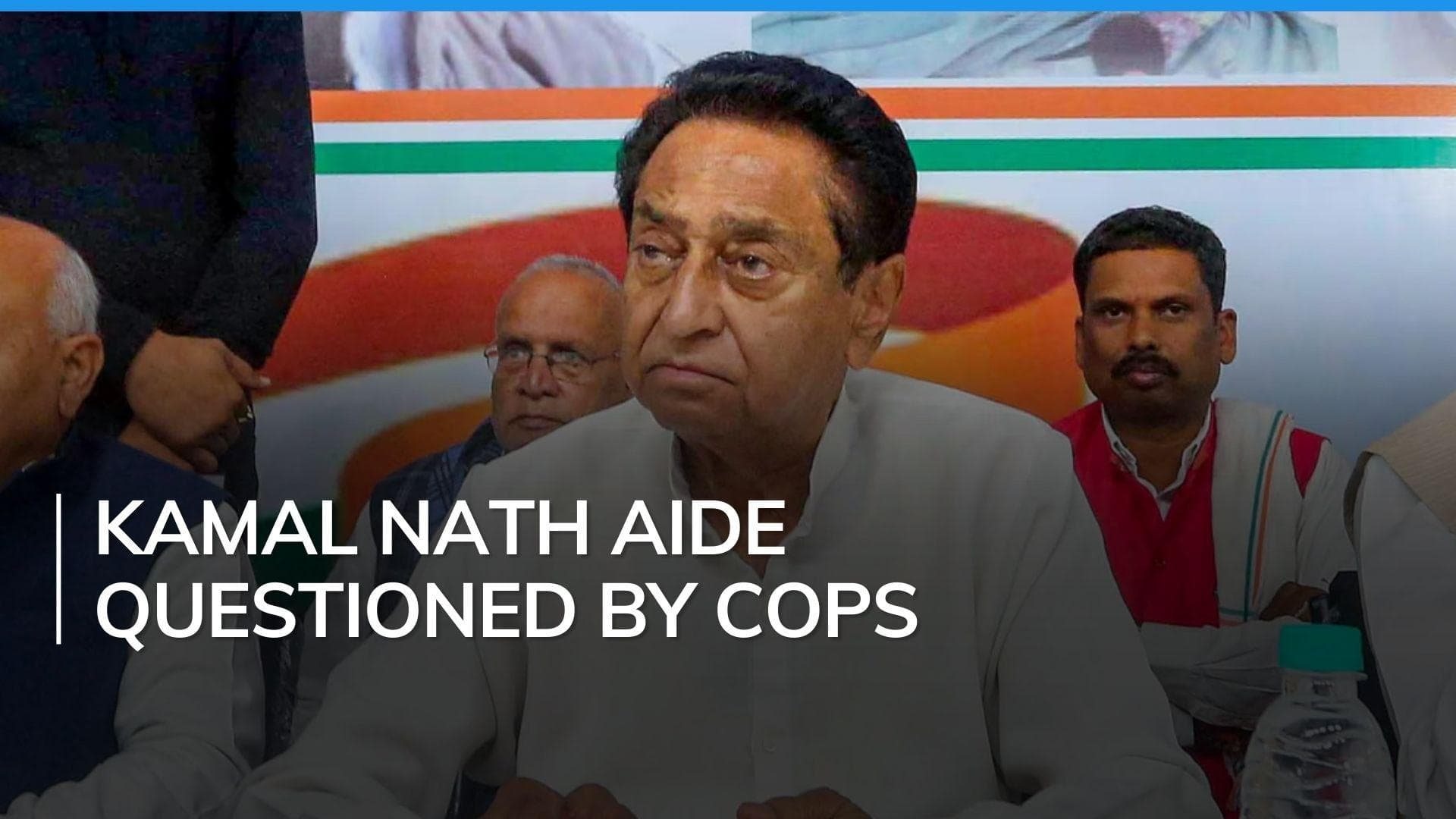 Cops question Congress functionary in Kamal Nath's home over BJP leader's complaint