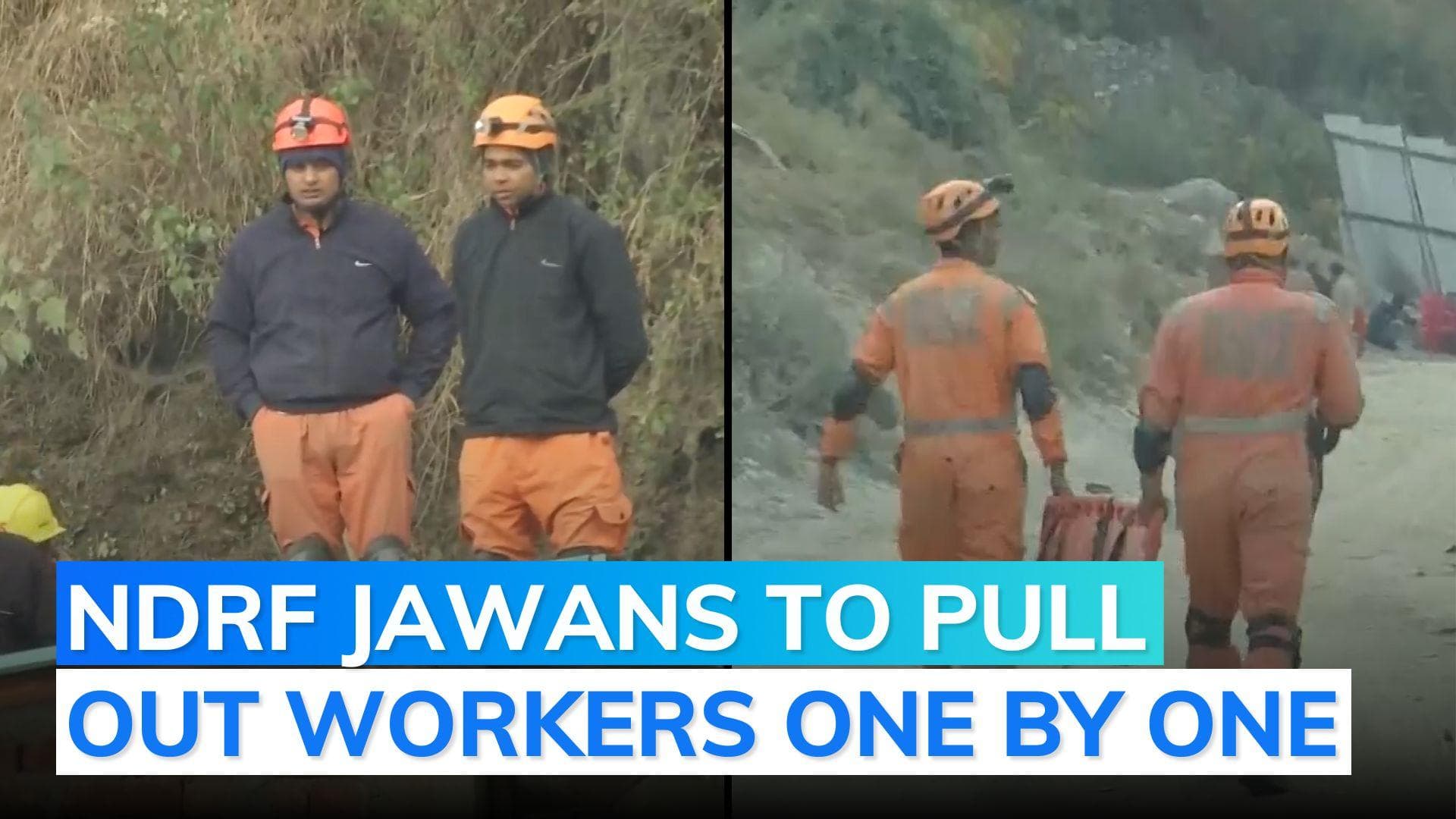 Uttarkashi tunnel rescue: NDRF team ready, conduct mock drill to pull out trapped workers