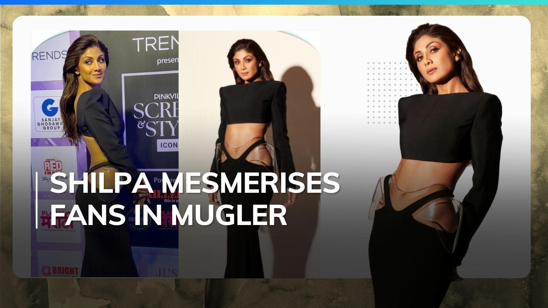 Shilpa Shetty stuns in jaw-dropping Mugler ensemble at a Mumbai event | Watch 