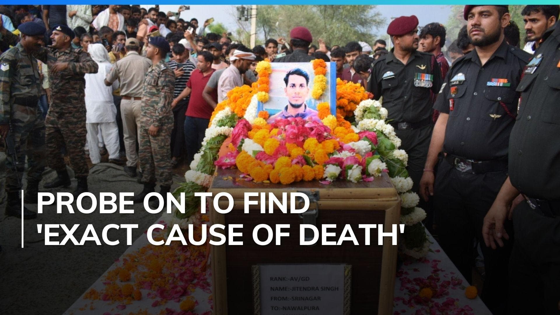 Agniveer dies by bullet in Srinagar, probe on: Indian Army