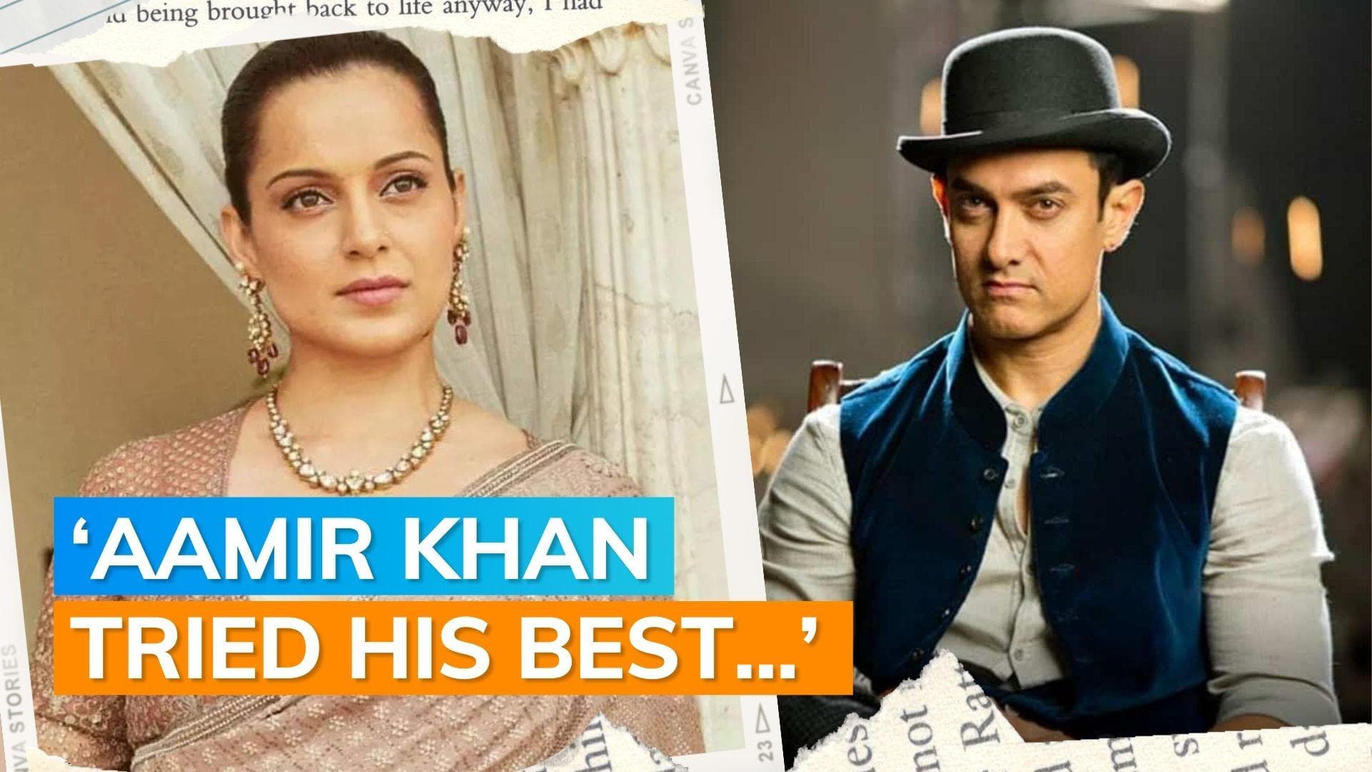 Kangana Ranaut calls Aamir Khan ‘bechara’; here's why