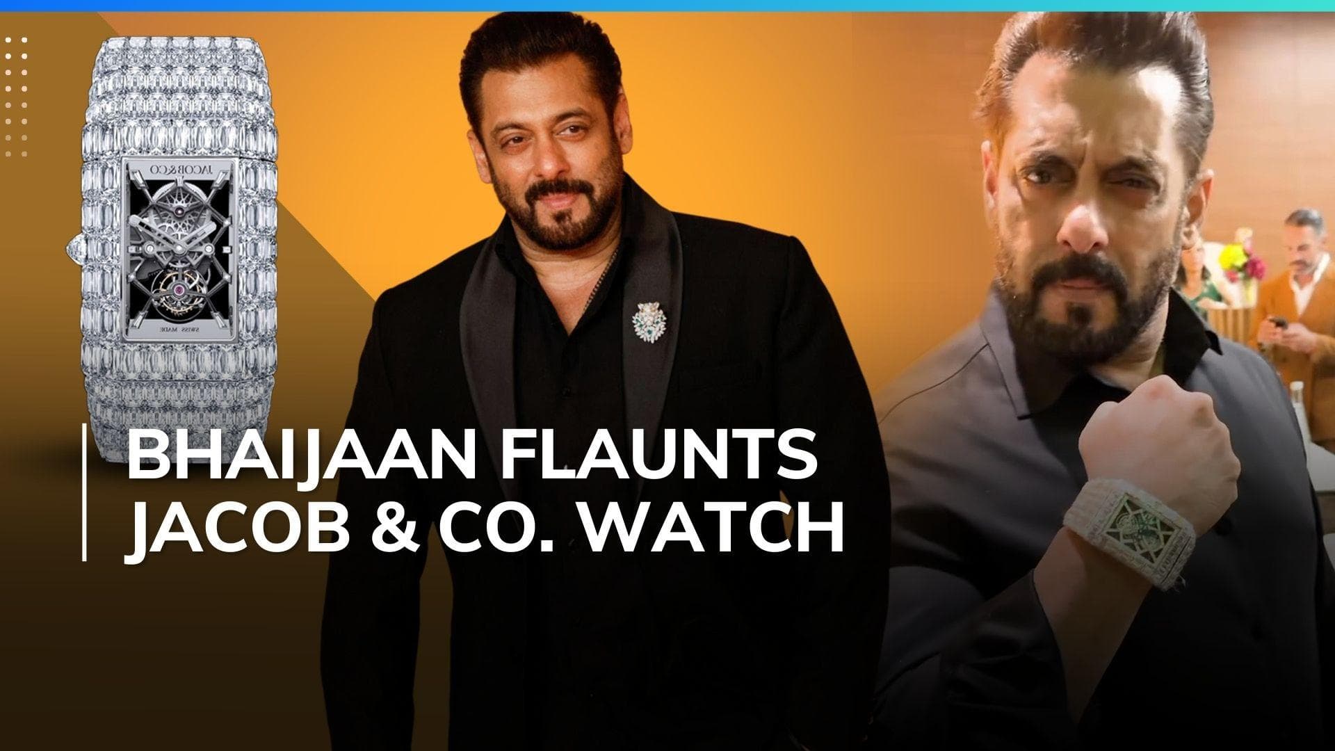 Salman Khan flaunts ₹ 41.5 crore exclusive Jacob & Co. Billionaire III watch in viral clip | Watch