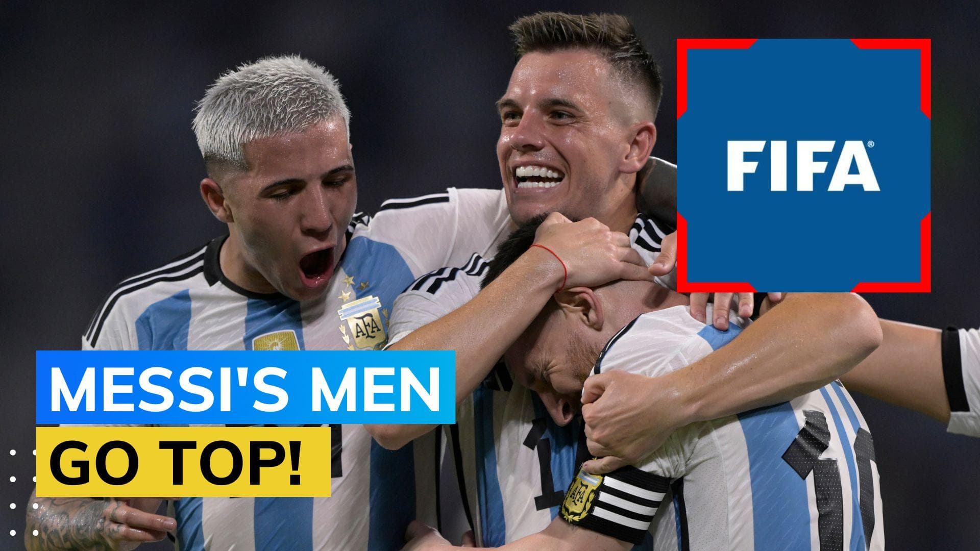 World Cup winners Argentina become No. 1 in latest FIFA rankings