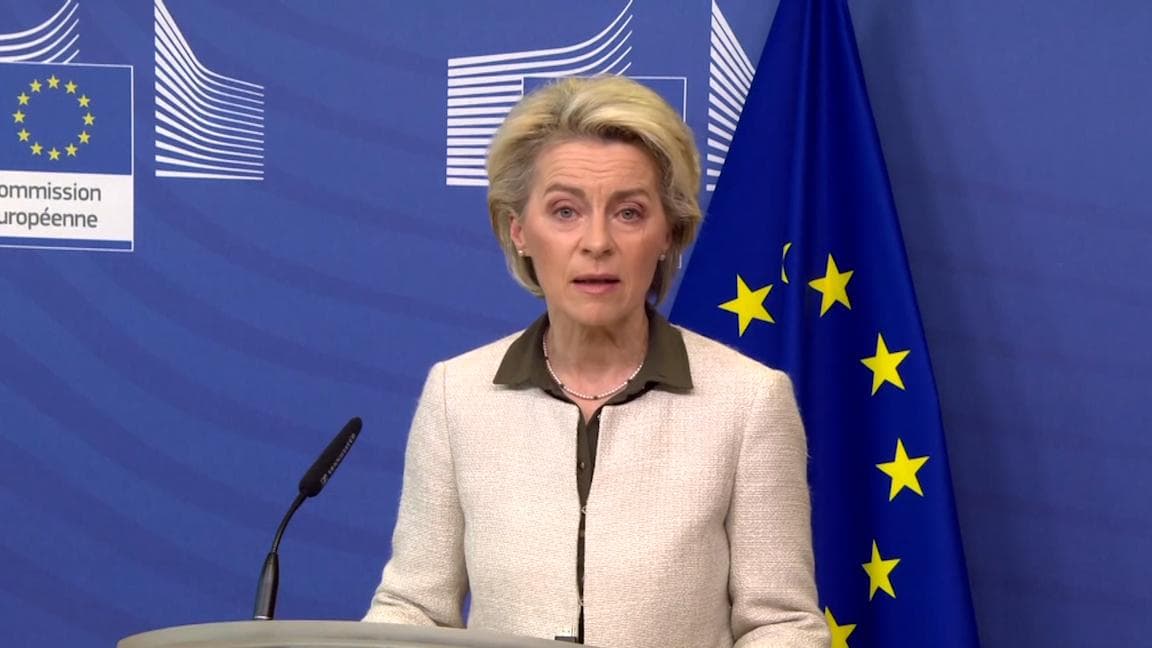 EU to purchase weapons for Ukraine as it shuts airspace for Russia