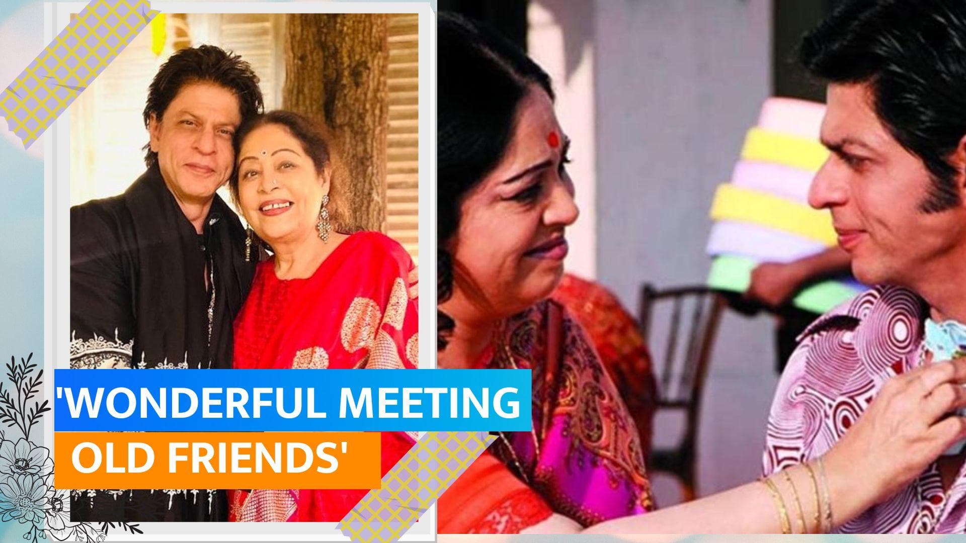 Bachchan's host diwali bash at their residence; 'Main Hoon Na' stars Shah Rukh Khan-Kirron Kher reunite