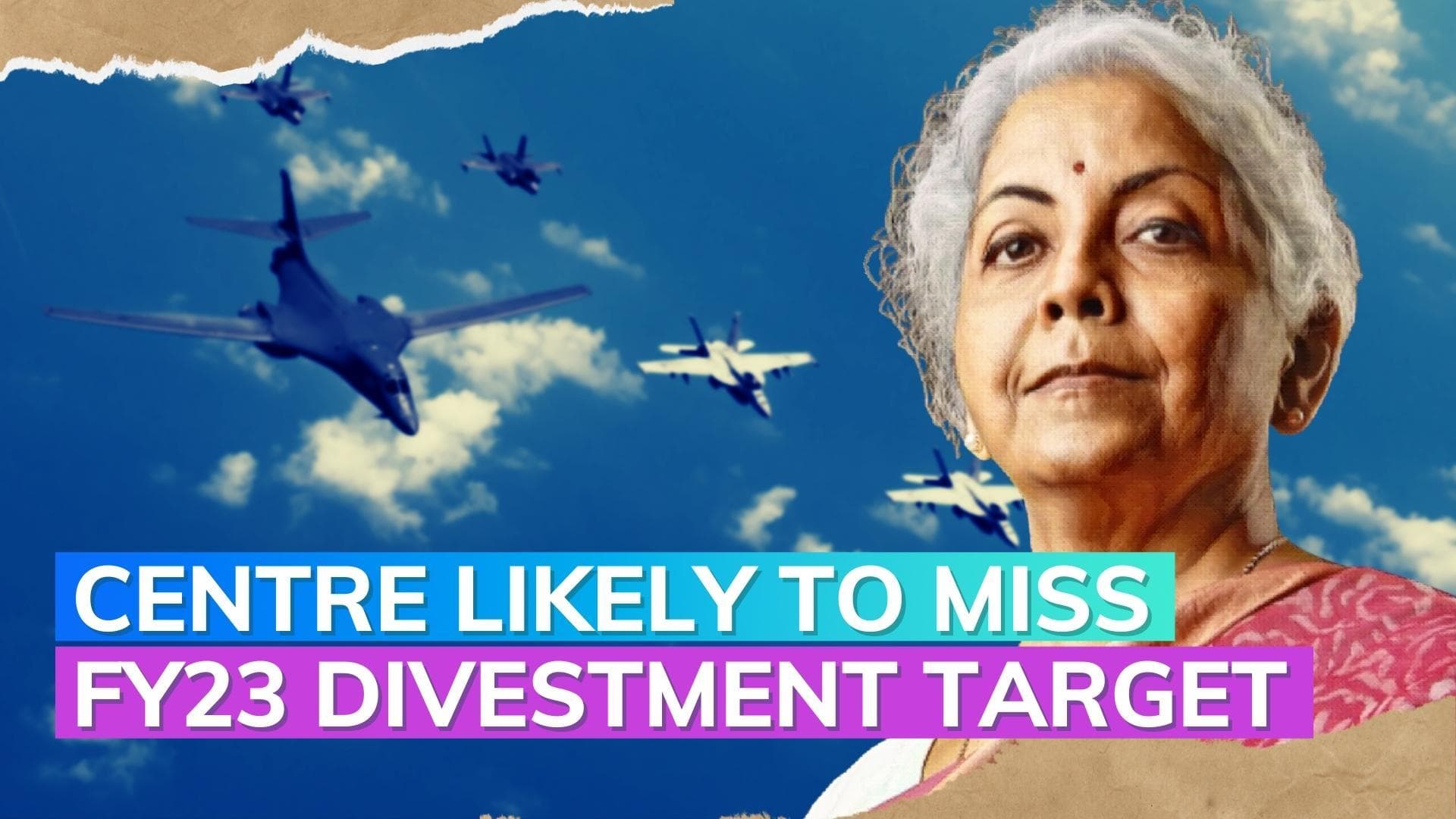 Centre may fall short of its divestment and tax revenue target for the current fiscal