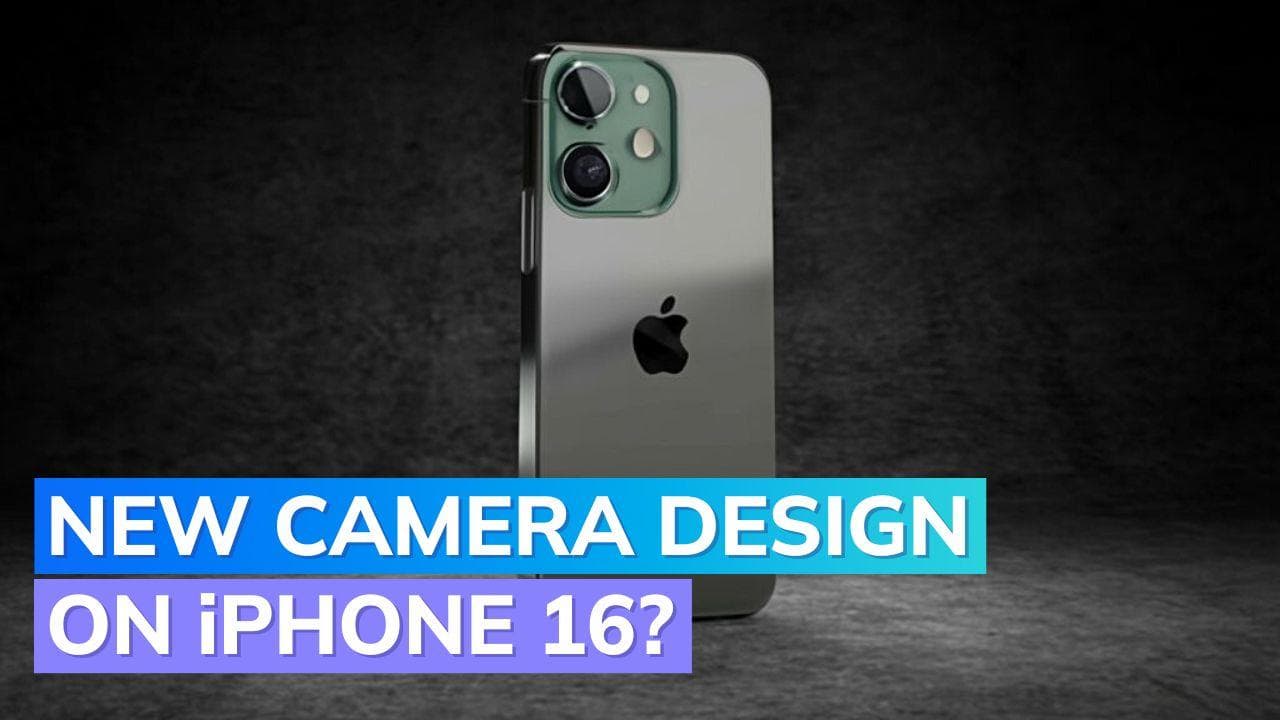 Apple's early designs for iPhone 16 leaked: New camera island likely