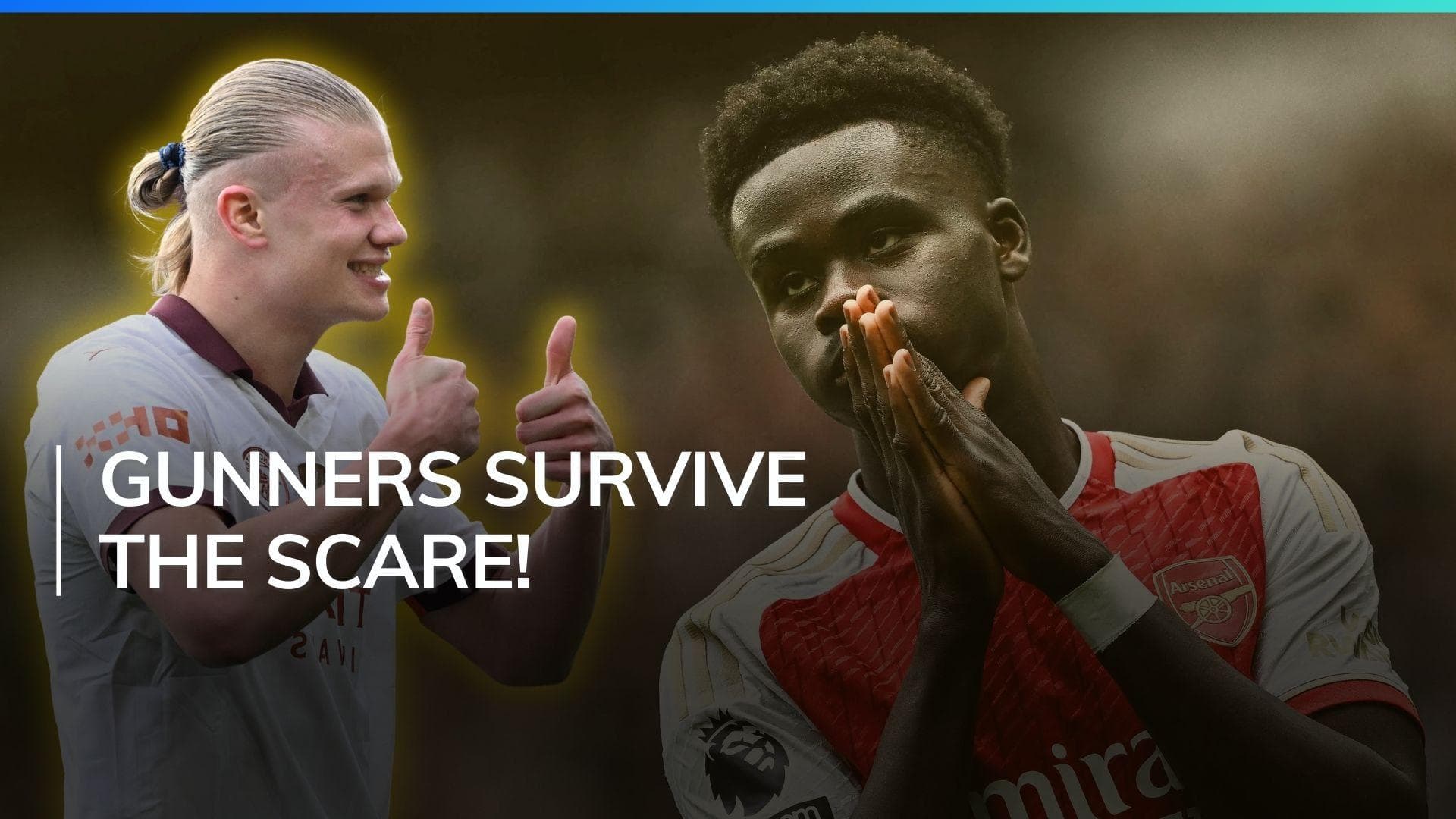 Premier League: Arsenal beat Tottenham to stay ahead in title race, Haaland scores for Manchester City