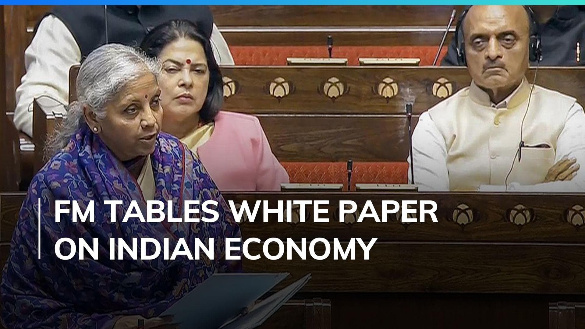 FM Sitharaman tables White Paper on Indian economy; highlights UPA's 'economic mismanagement'
