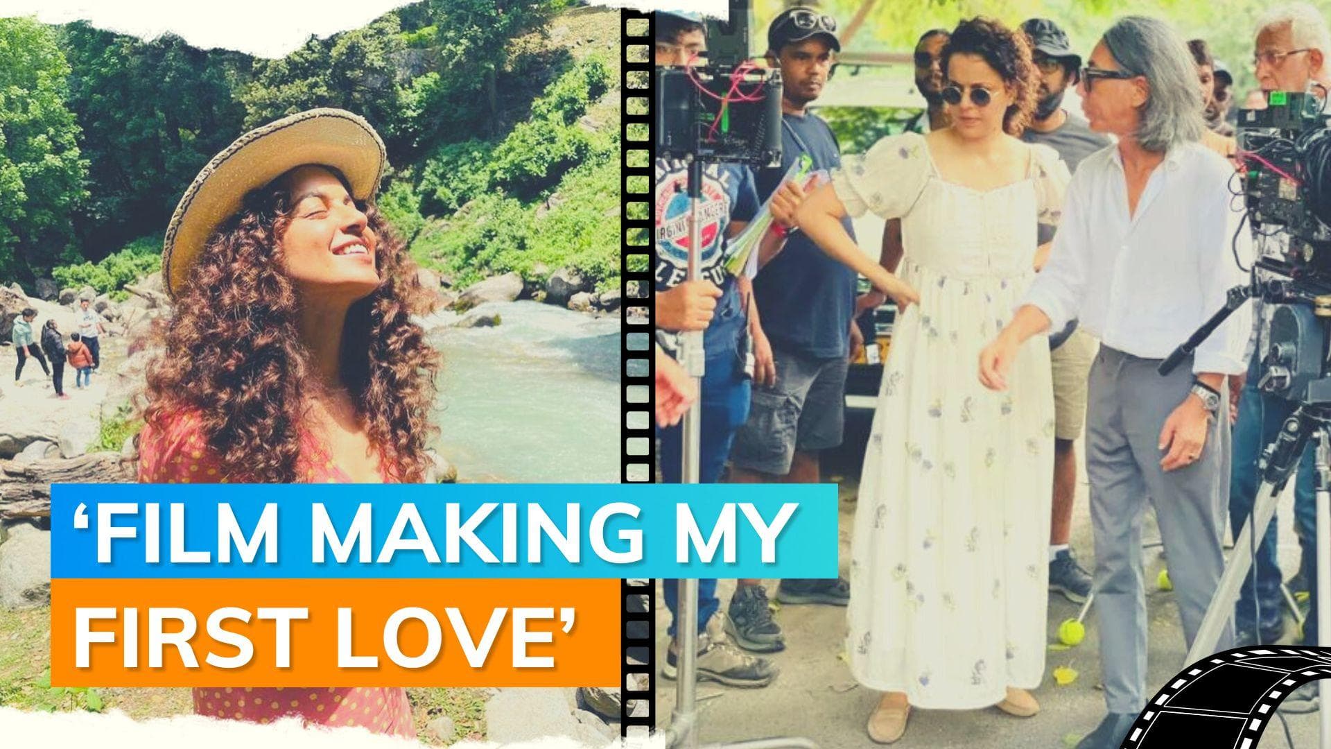 ‘Emergency’: Kangana Ranaut shares the behind-the-scenes pictures from the sets of her upcoming film