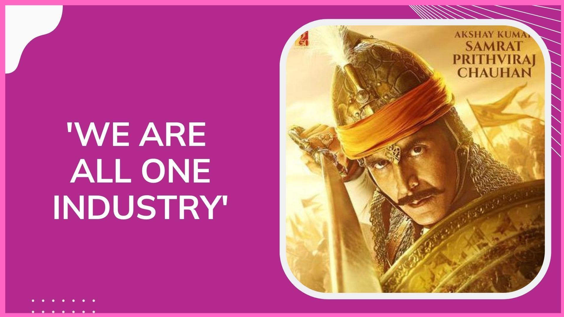 Akshay Kumar weighs in on the ongoing North-South debate  