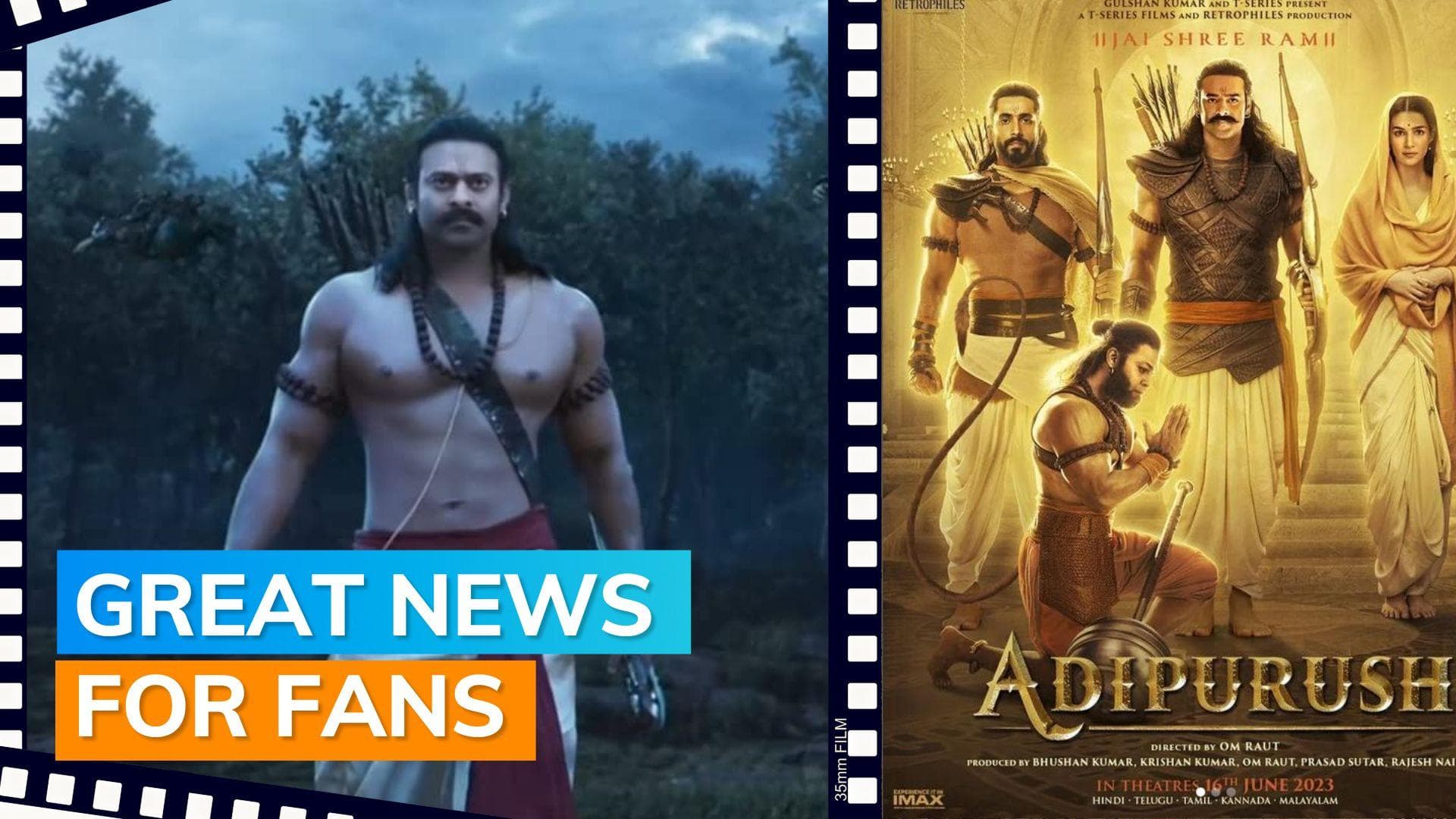 'Adipurush' trailer to get a grand release in Mumbai on May 9; release date also revealed: Watch 