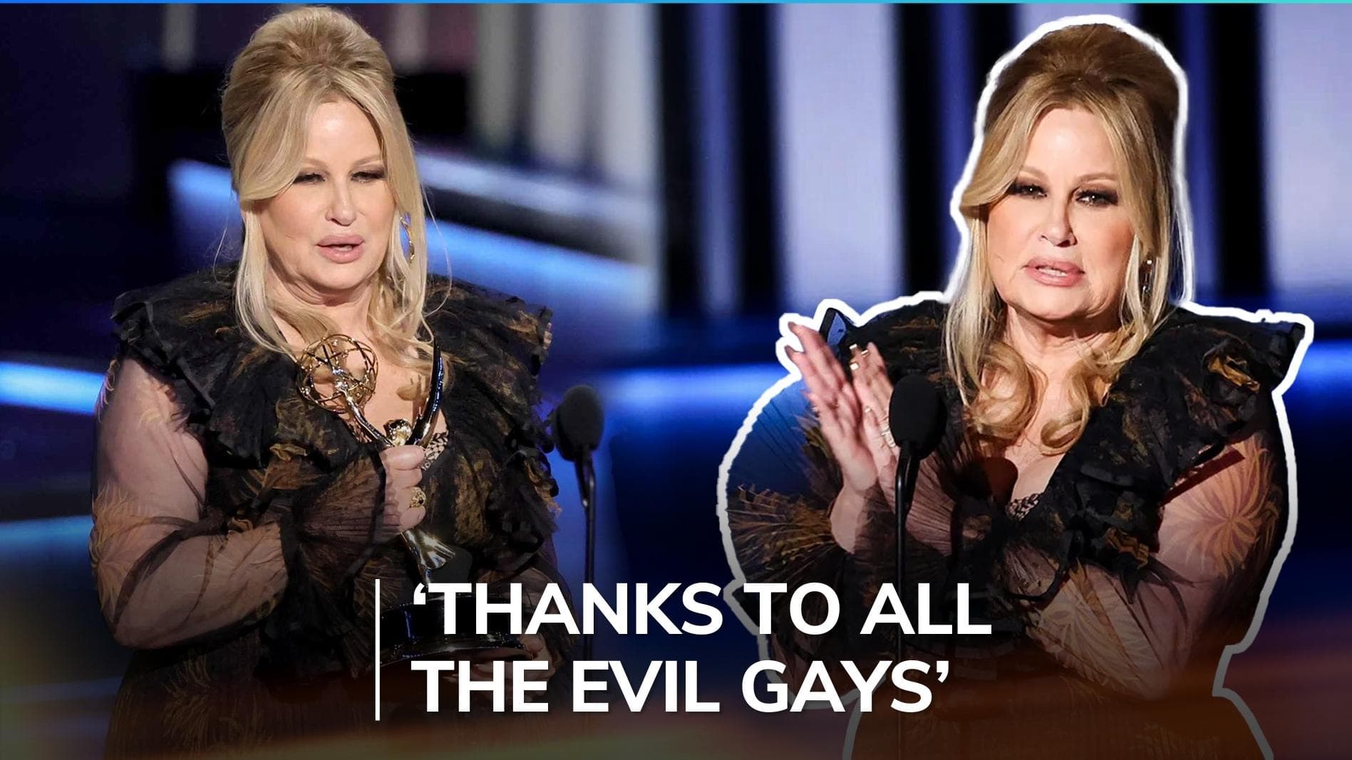 75th Emmy Awards: Jennifer Coolidge thanks gays in her hilarious speech after winning her 2nd Emmy  