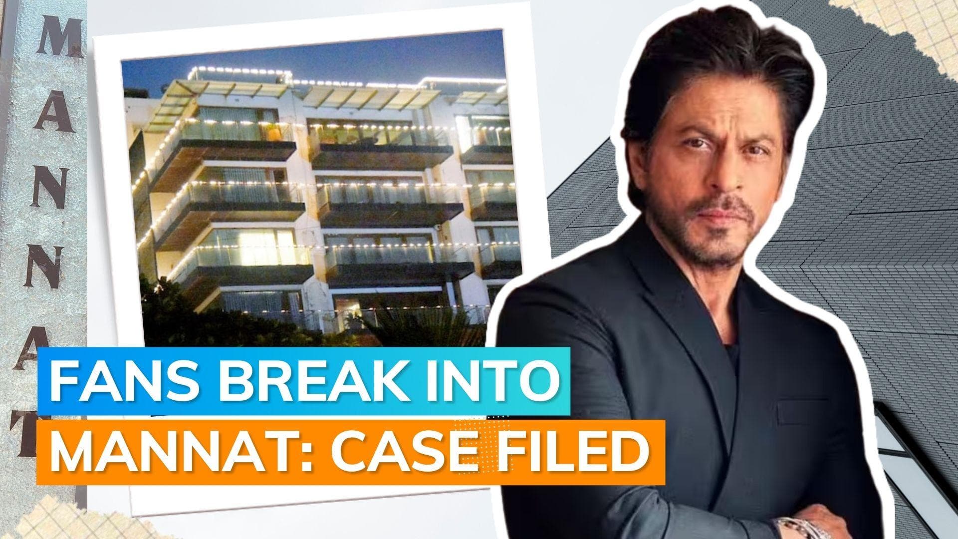 Two men manage to enter Shah Rukh Khan's bungalow by scaling wall, held
