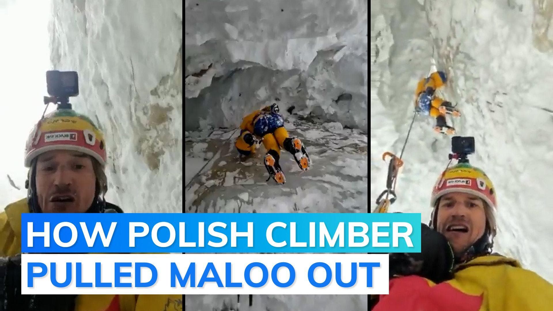 On cam: daring rescue of mountaineer Anurag Maloo from Mt Annapurna