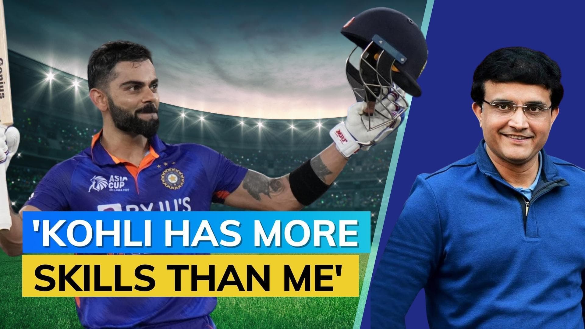 'He is tremendous': Sourav Ganguly heaps praise on Virat Kohli