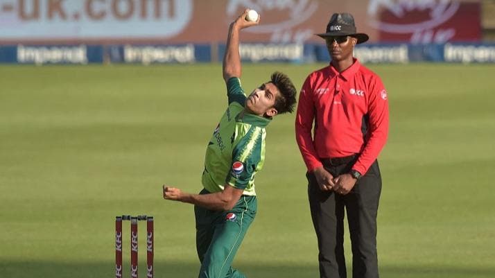 Pakistani pacer Mohammad Hasnain banned for illegal action
