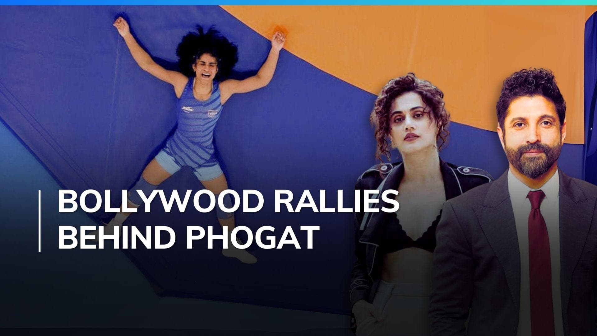 Vinesh Phogat disqualified from Olympics finals: Taapsee, Farhan Akhtar & more call her an ‘inspiration'