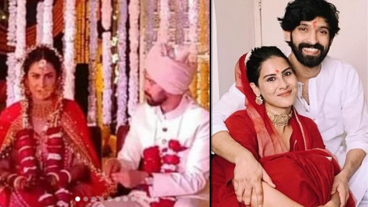 Vikrant Massey और Sheetal Thakur बंधे शादी के बंधन में, सामने आईं तस्वीरें 