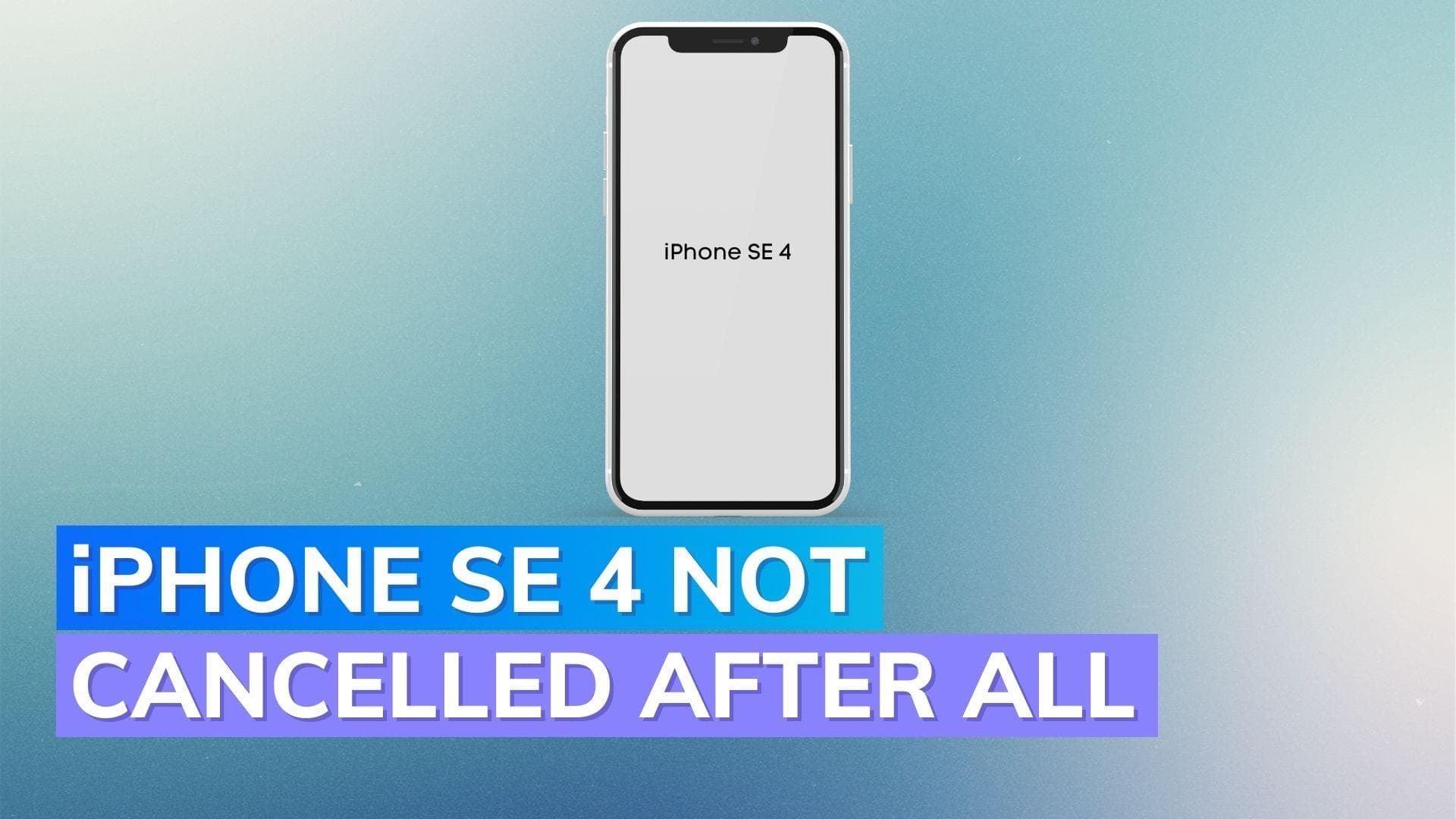 iPhone SE 4 may use OLED screens from BOE