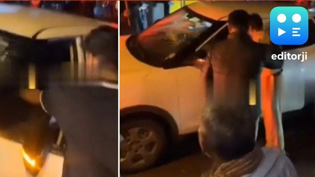 Intoxicated Driver Crashes, Almost Hits Traffic Cops