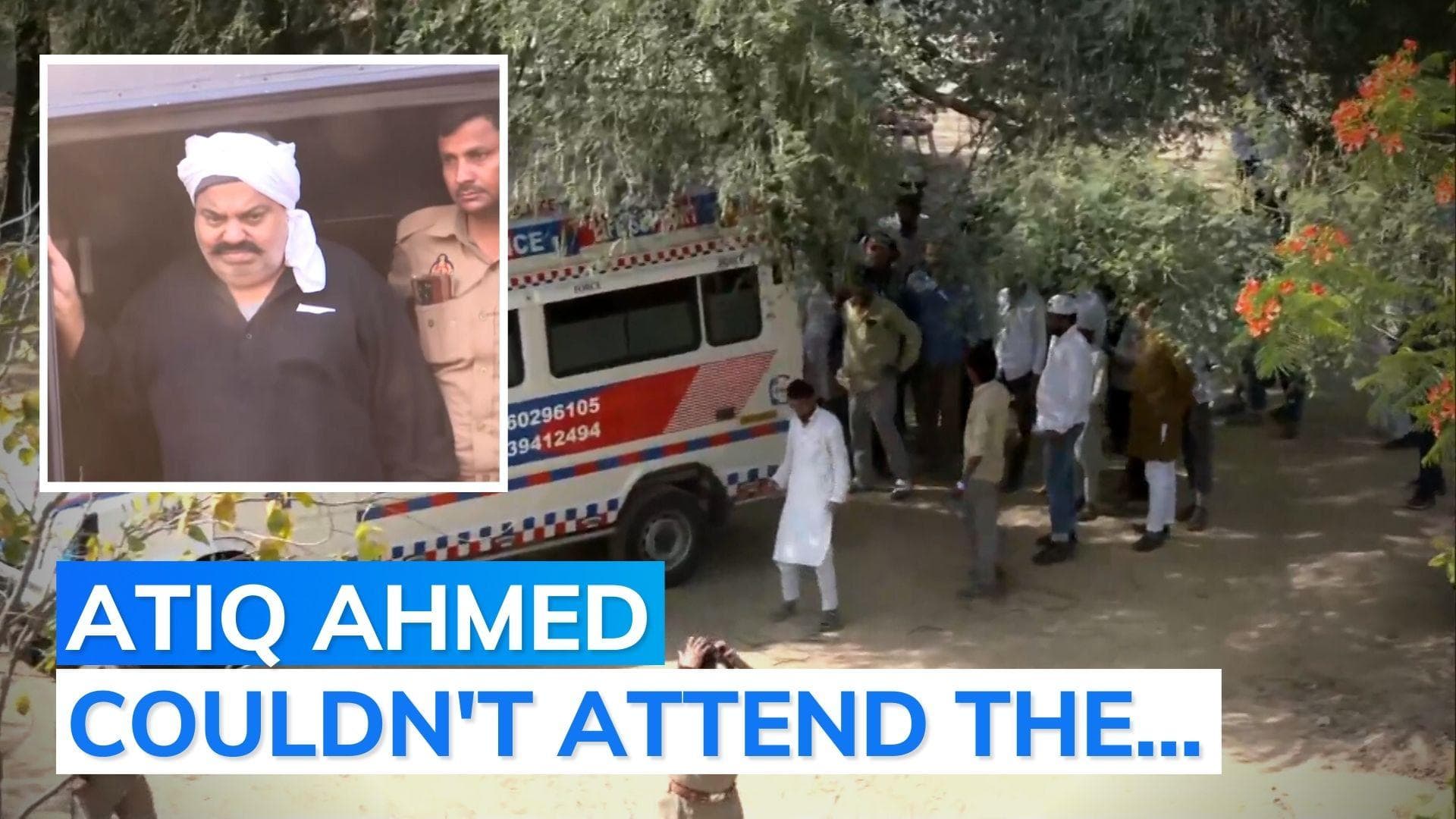 'Gangster' Atiq Ahmed's son buried in Prayagraj amid security