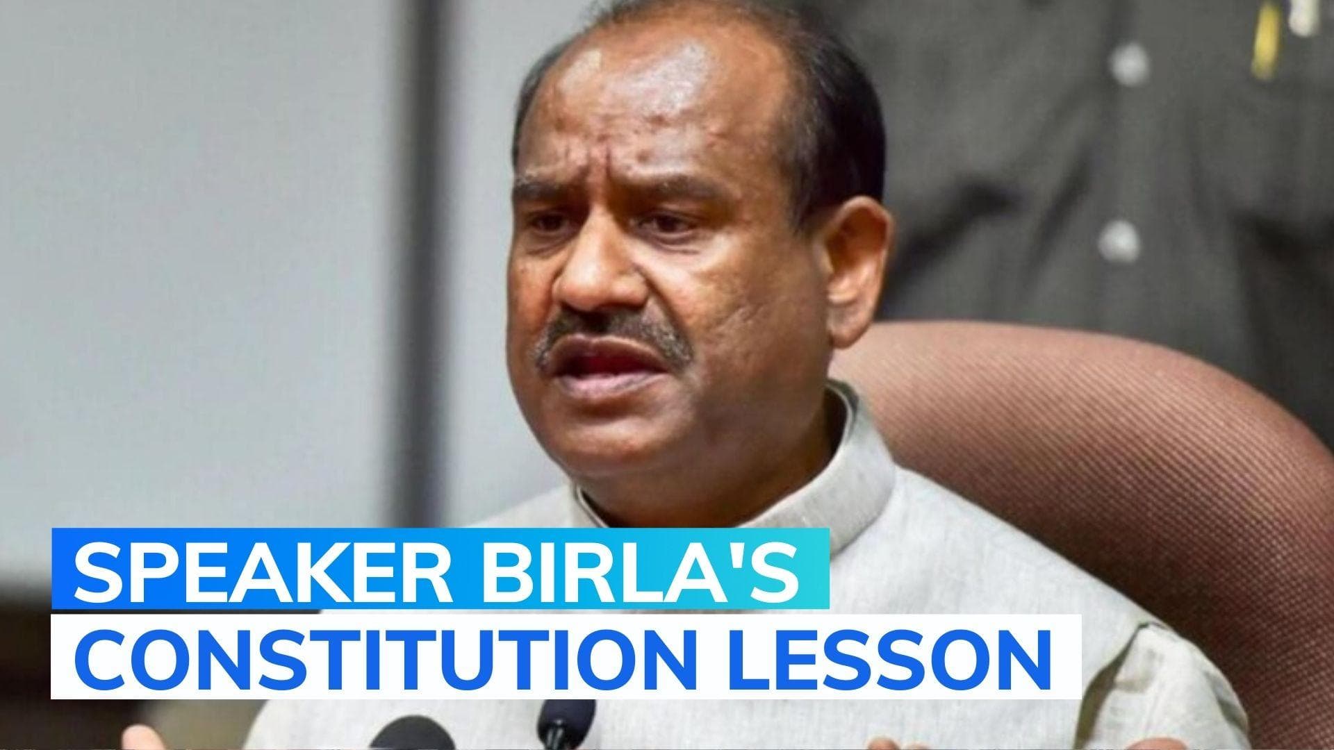 MPs shouldn't make statements that hurt religious feelings: Speaker Om Birla